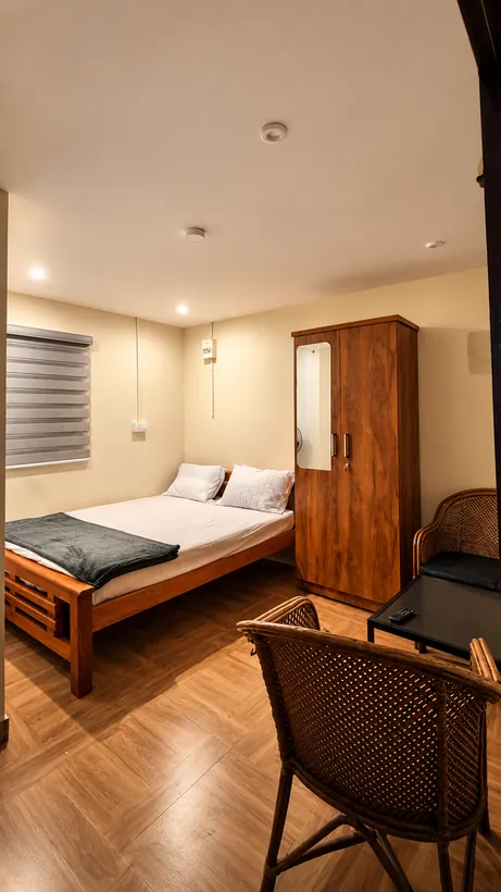 The bedroom